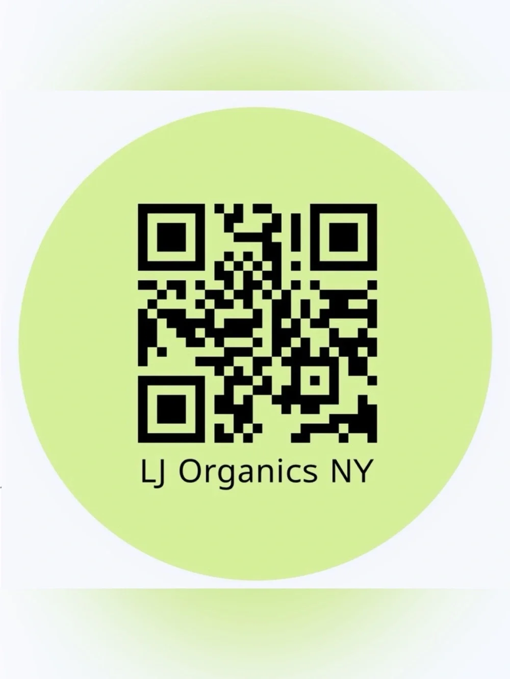 50 CUSTOM STICKERS - 2” ROUND - WITH YOUR QR CODE & CLOSET NAME - BRIGHT GREEN